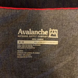 Avalanche Grey M Men’s fishing/golf shirt